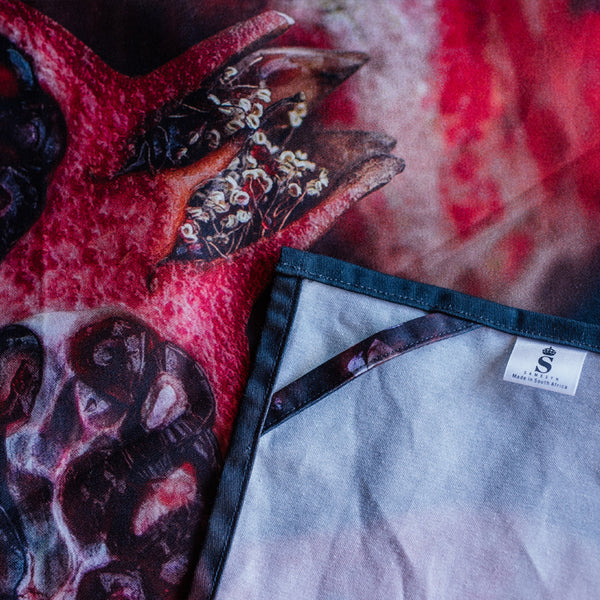 Square Cloth - Pomegranate with Fig
