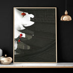 Wall art dragon | set of 3 wall art prints