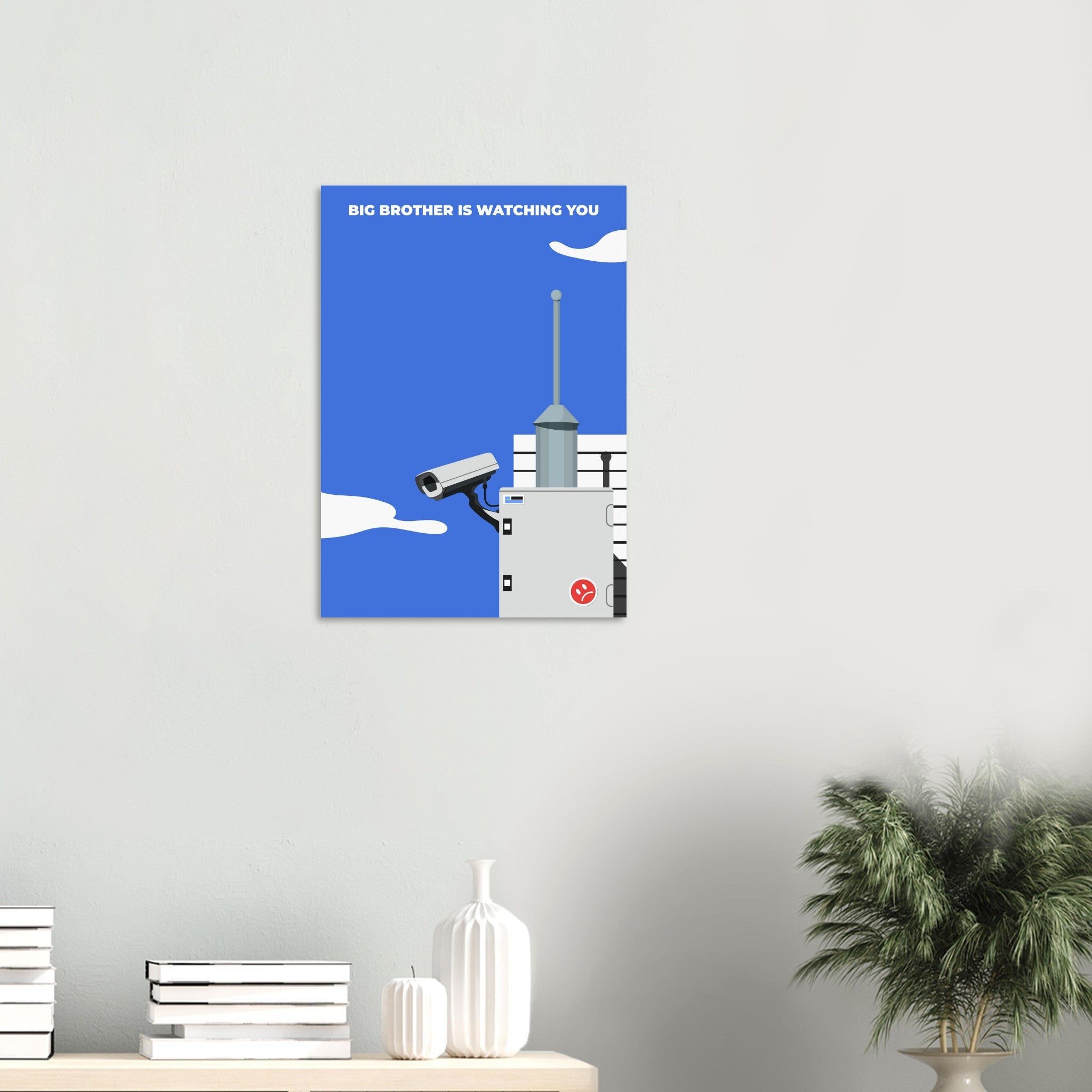 'Big Brother Is Watching You' - Premium Matte Paper Poster