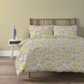 OLIVIA ROCCO Duvet Cover Set Elinor Lilac Floral Print With Pillow Cases Easy Care Super Soft Premium Bedding Linen Wrinkle Resistant