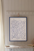 No.099 - Ethereal Leaves - Vintage Archive Poster Prints