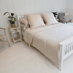 Flat Sheet in Grey (Eucalyptus Silk)