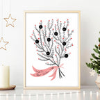 Family personalised gifts | wall art print