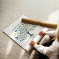 Family Tree Art | Set of 1 Botanical Wall art Prints