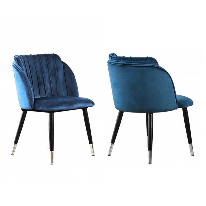 Milano velvet dining chair