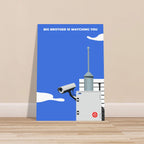 'Big Brother Is Watching You' - Premium Matte Paper Poster