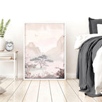 Framed Artworks | Set of 3 Chinoiserie Wall art Prints