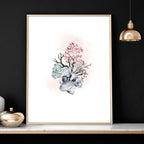 Coastal wall art | Set of 3 framed pictures