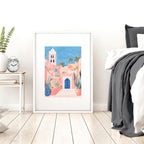 Framed Prints Art | Set of 3 Beach Decor Wall art Prints