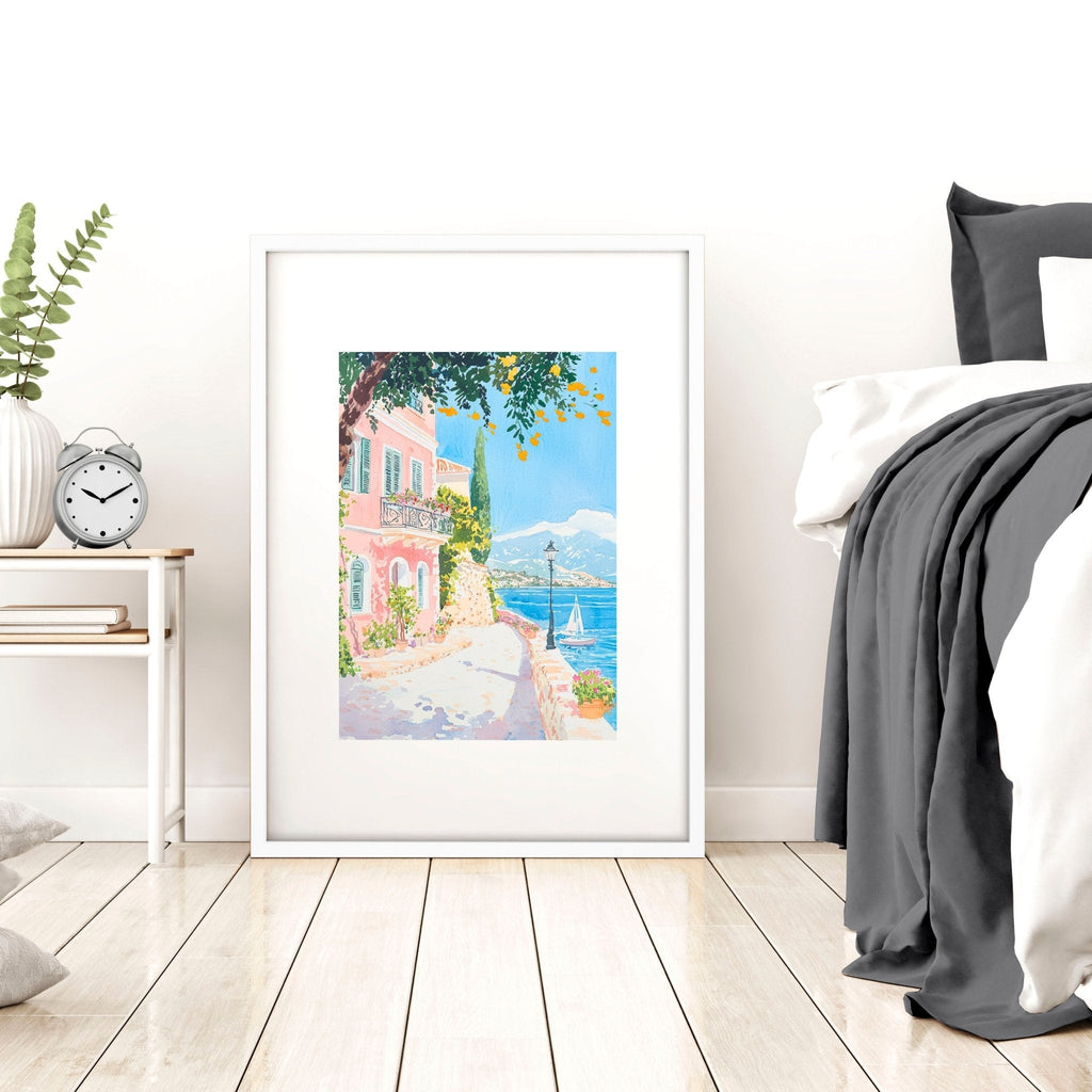 Framed Wall Art Large | Set of 3 Beach Decor Wall art Prints