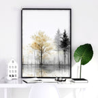 Framed Wall Art Set of 3 | Set of 3 Asian Inspired Wall art Prints