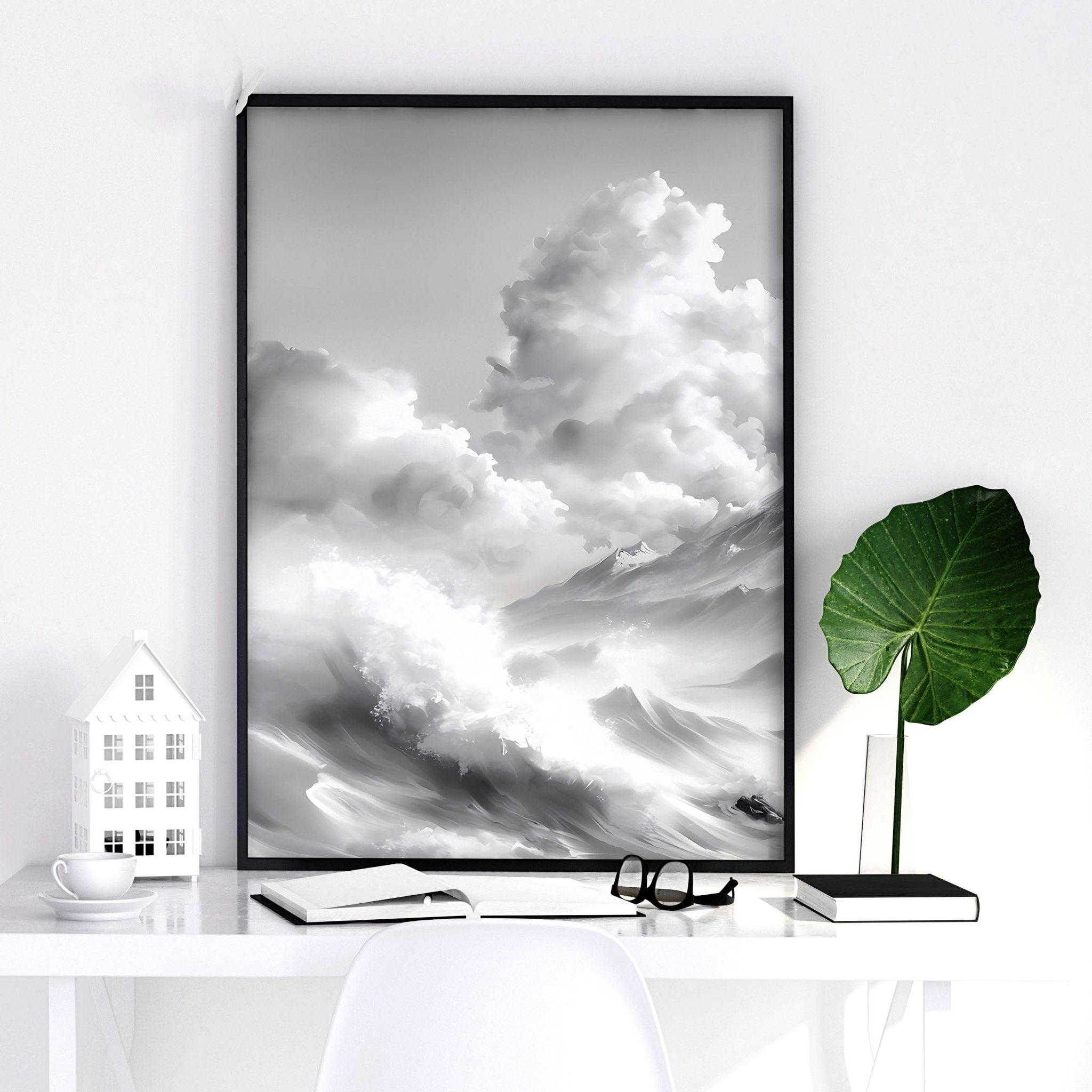 Framed Wall Art Sets of 3 | Set of 3 Asian Inspired Wall art Prints