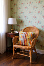 Turkish Kilim Vintage Cushion Cover - 40 x 40 cm