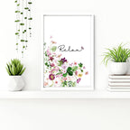 French style country bathrooms | Set of 3 framed wall art