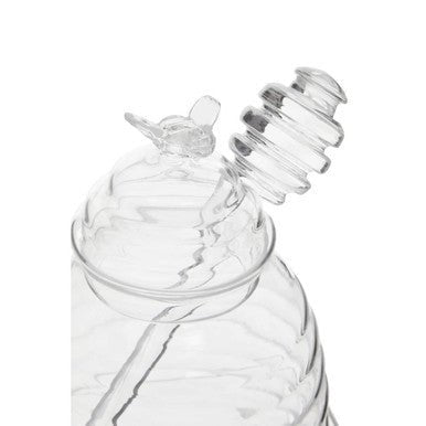 Freska Glass Honey Jar With Dipper - Nest UK