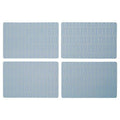 Frosted Deco Set Of 4 Blue Placemats - Nest UK