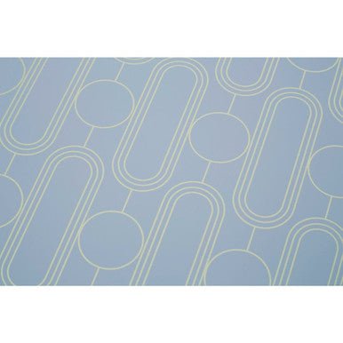 Frosted Deco Set Of 4 Blue Placemats - Nest UK