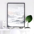 Gallery Wall Set | Set of 3 Asian Inspired Wall art Prints