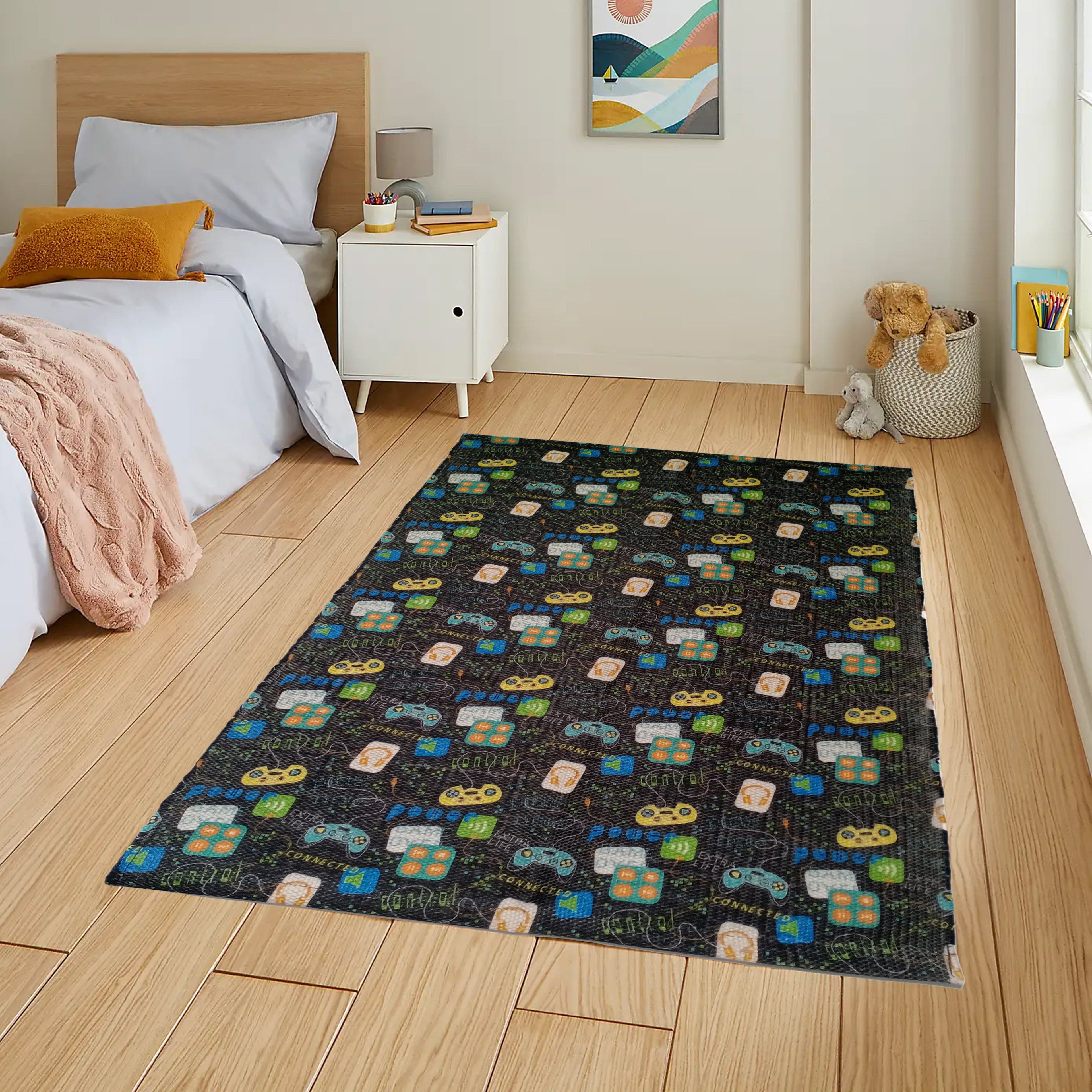 OLIVIA ROCCO Animal Print Non-Slip Soft Durable Floor Rug For Living Room Bedroom Hallway Office Eco-Friendly Plush Backing Easy-Clean