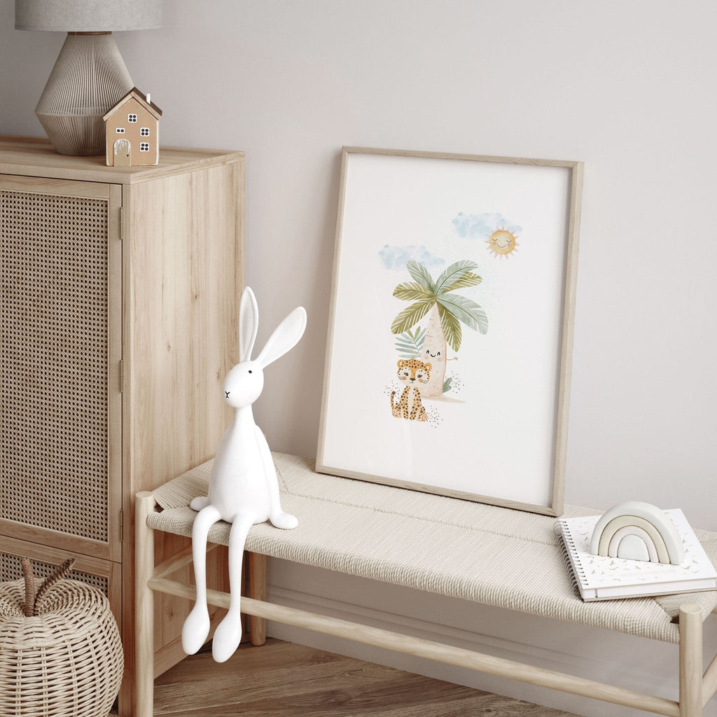 Giraffe Nursery | Set of 3 wall art prints
