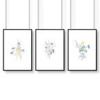 Greenery Prints | Set of 3 wall art prints