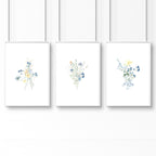 Greenery Prints | Set of 3 wall art prints