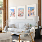 Home Decor Living Room Pictures | Set of 3 Beach Decor Wall art Prints
