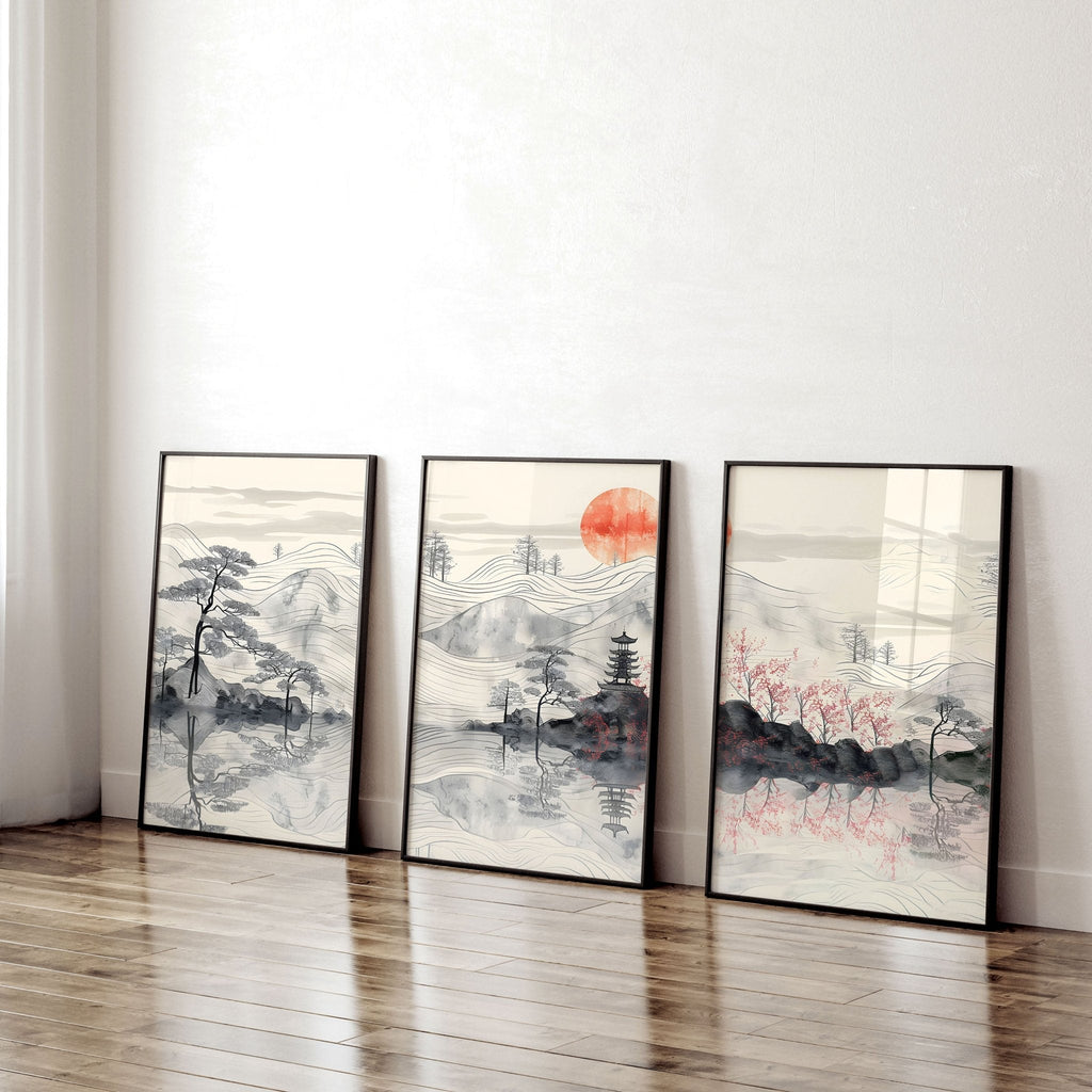 Home Office Wall | Set of 3 wall art prints