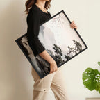 Huge Posters For Wall | Set of 3 Chinoiserie Wall art Prints