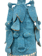 Yoruba Royal Crown - blue (23.1)