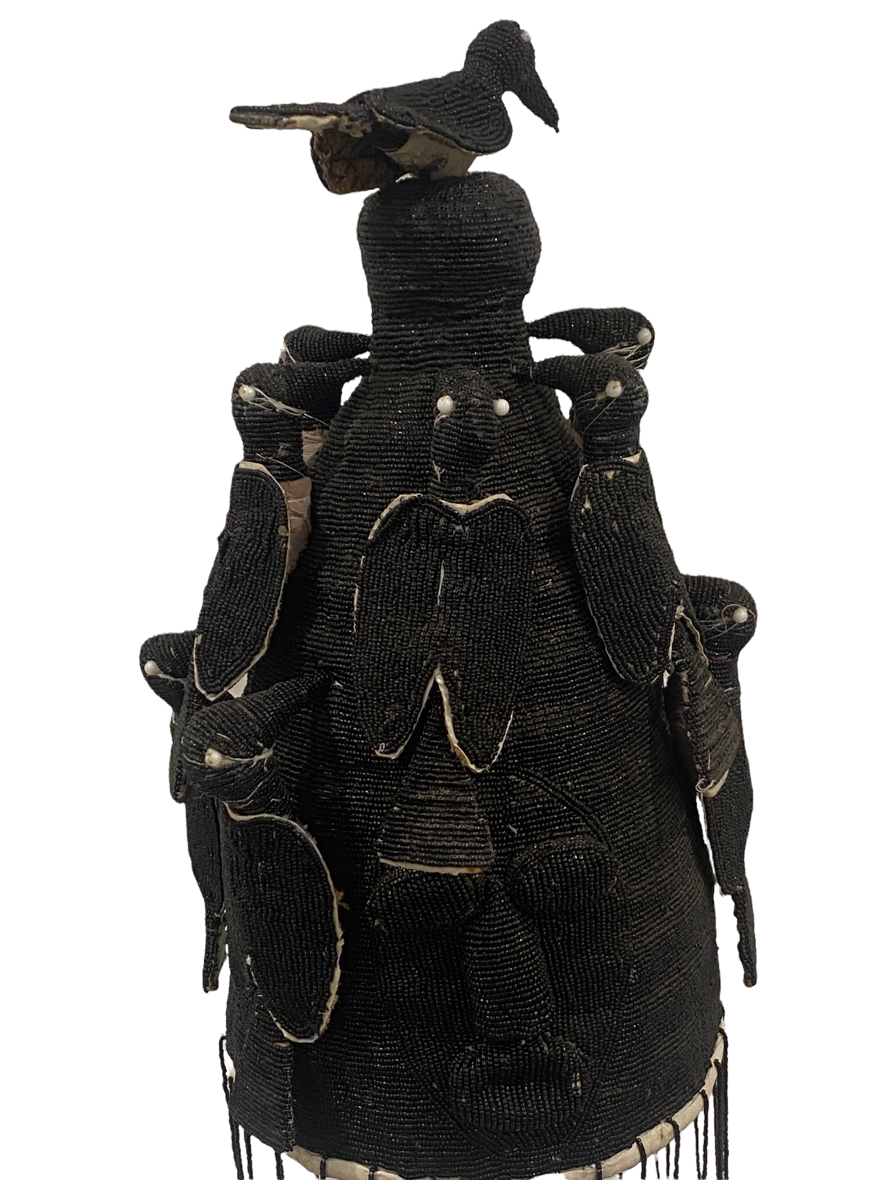 Yoruba Royal Crown - (23.2) Black