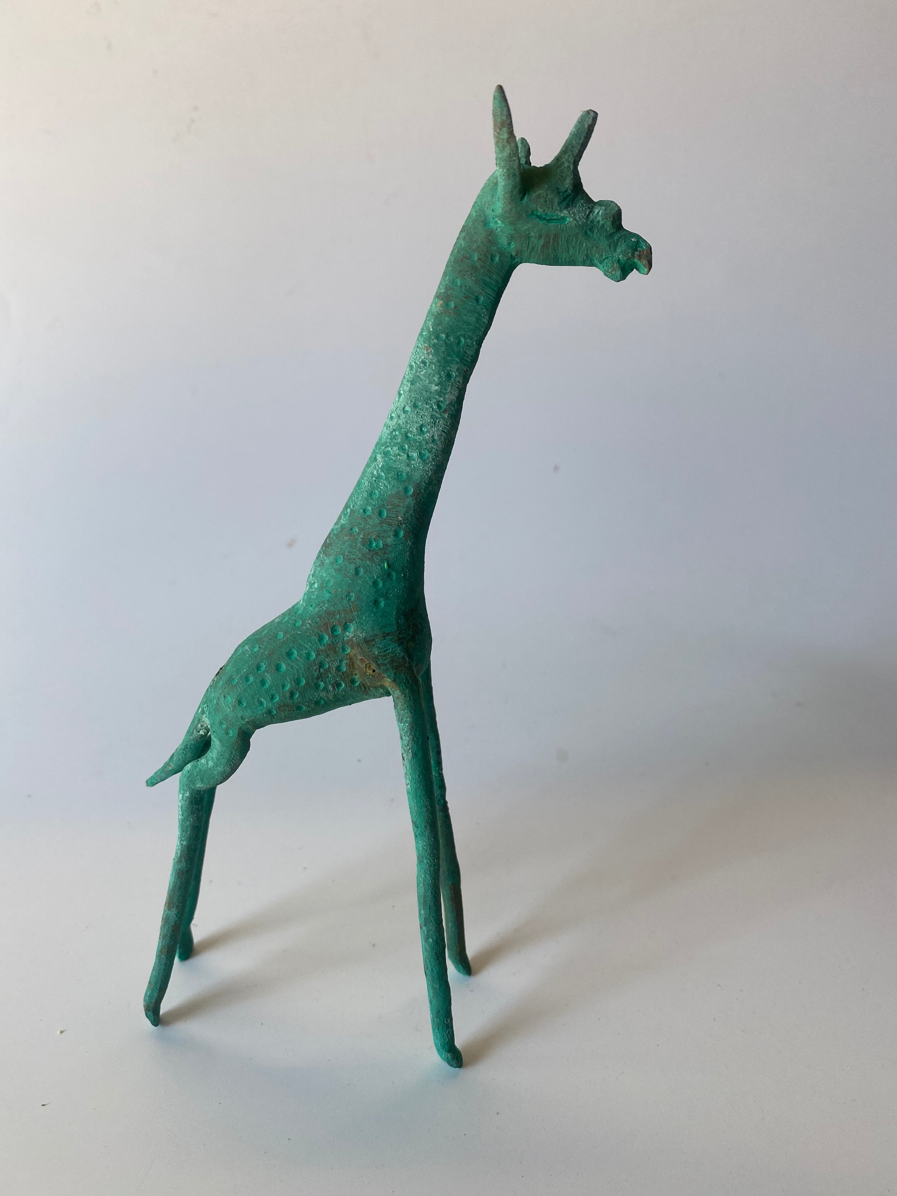 Tuareg Brass animals - Giraffe