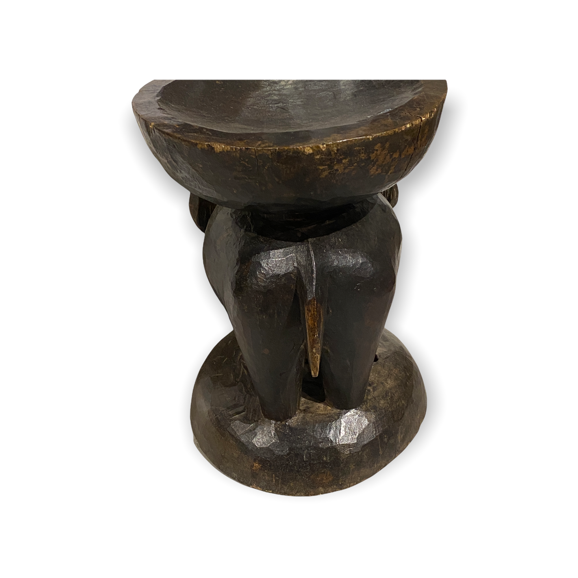 Tonga Stool - Old Elephant hand carved (04)