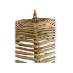 Palm leaf lamp shade- Mozambique handmade (M)