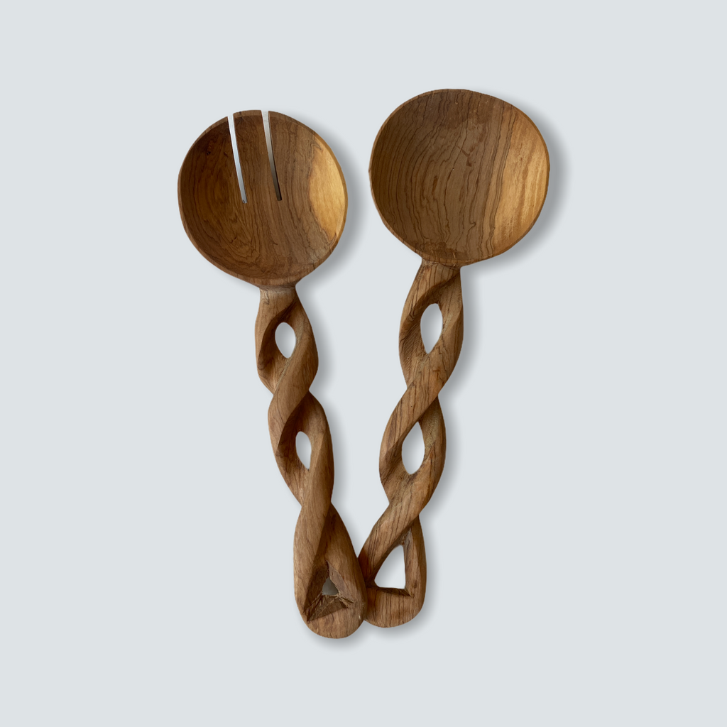 Kenya Salad Servers