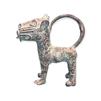 Benin Leopard sculpture - Bronze (56.08)
