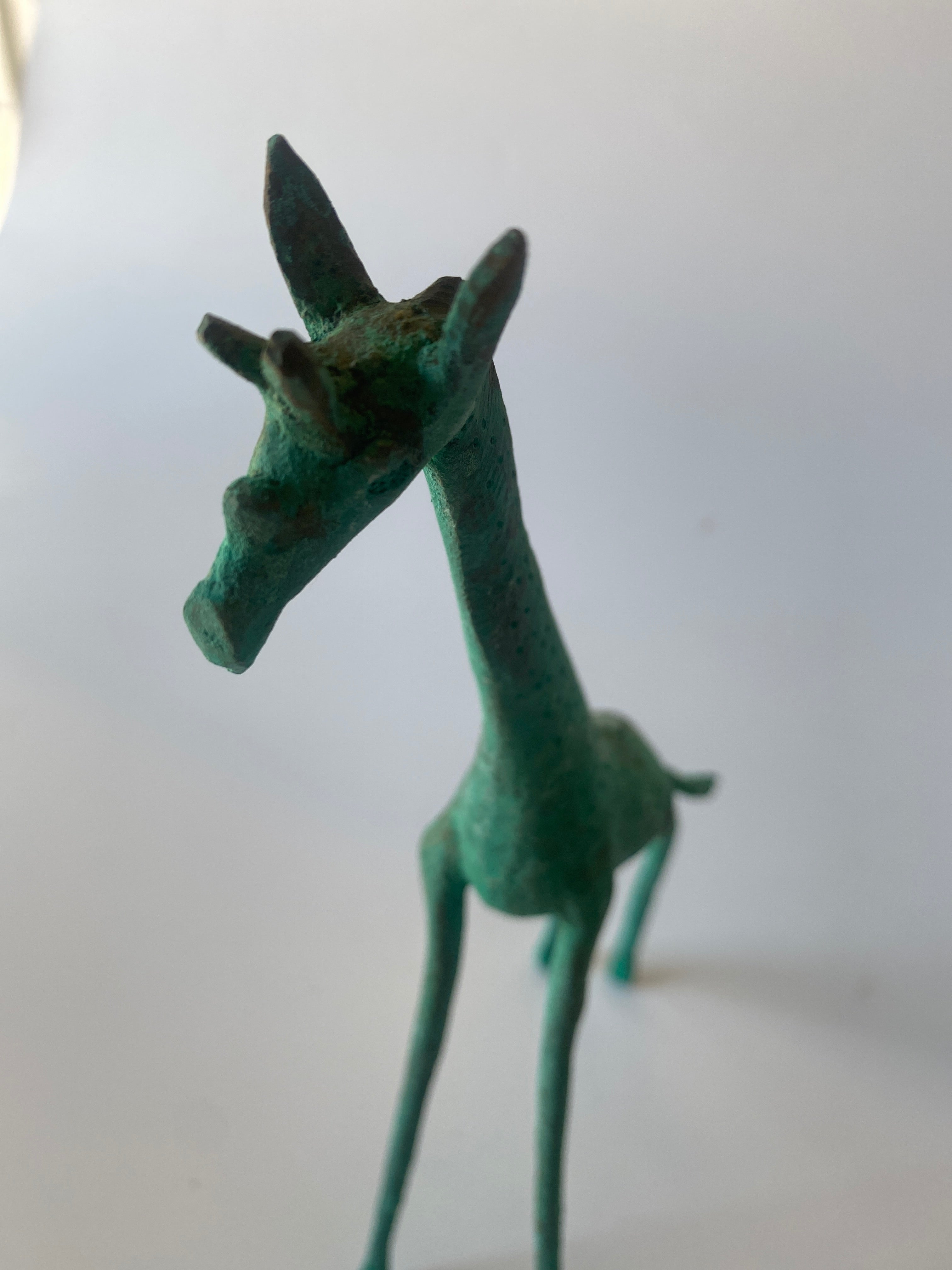 Tuareg Brass animals - Giraffe