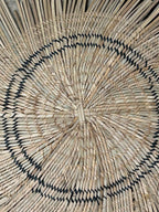 Malawi Sun Wall basket - blue lines 45cm