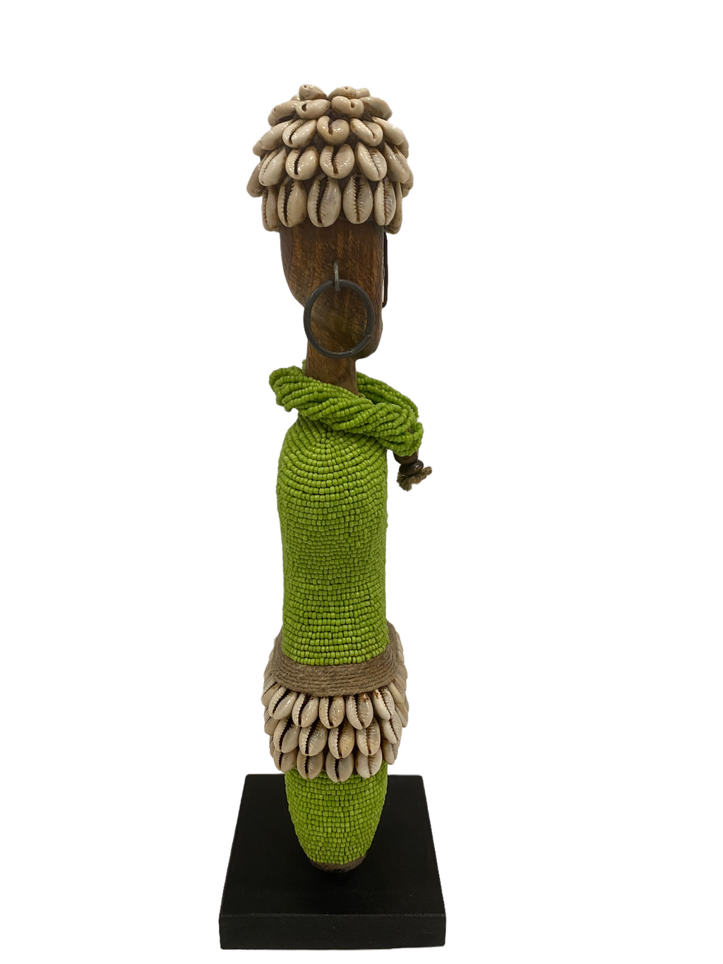 Namji Doll - Green beaded (1407)