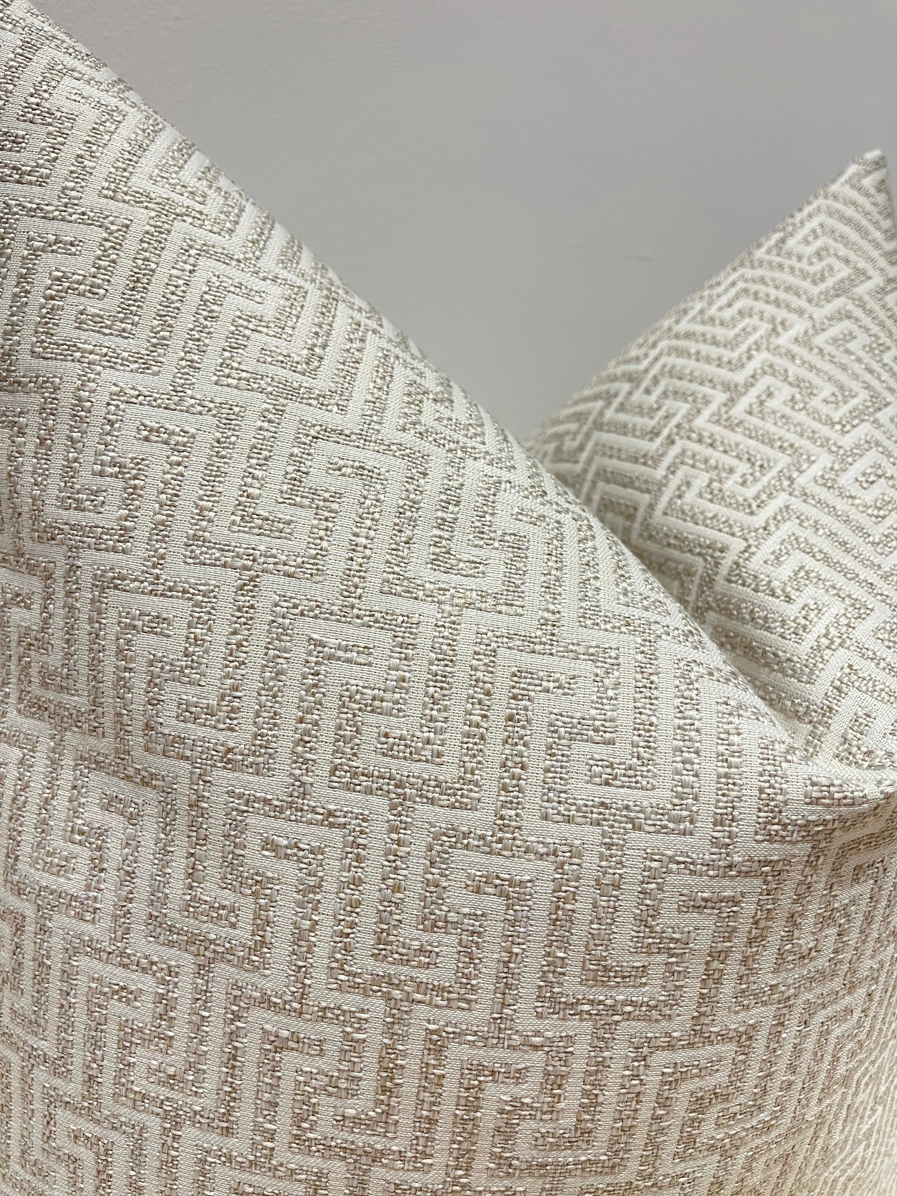 The Couture Cushion - The Beige Mattox - Style No. 56 (DISCONTINUED)
