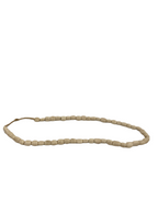 Kenya Beads Necklace  - Square bead white (48.1)