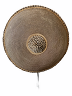 Cameroon Beaded Shield - L - 55cm - Gold