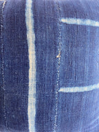 Indigo/Baule Cloth Cushions 50x50cm