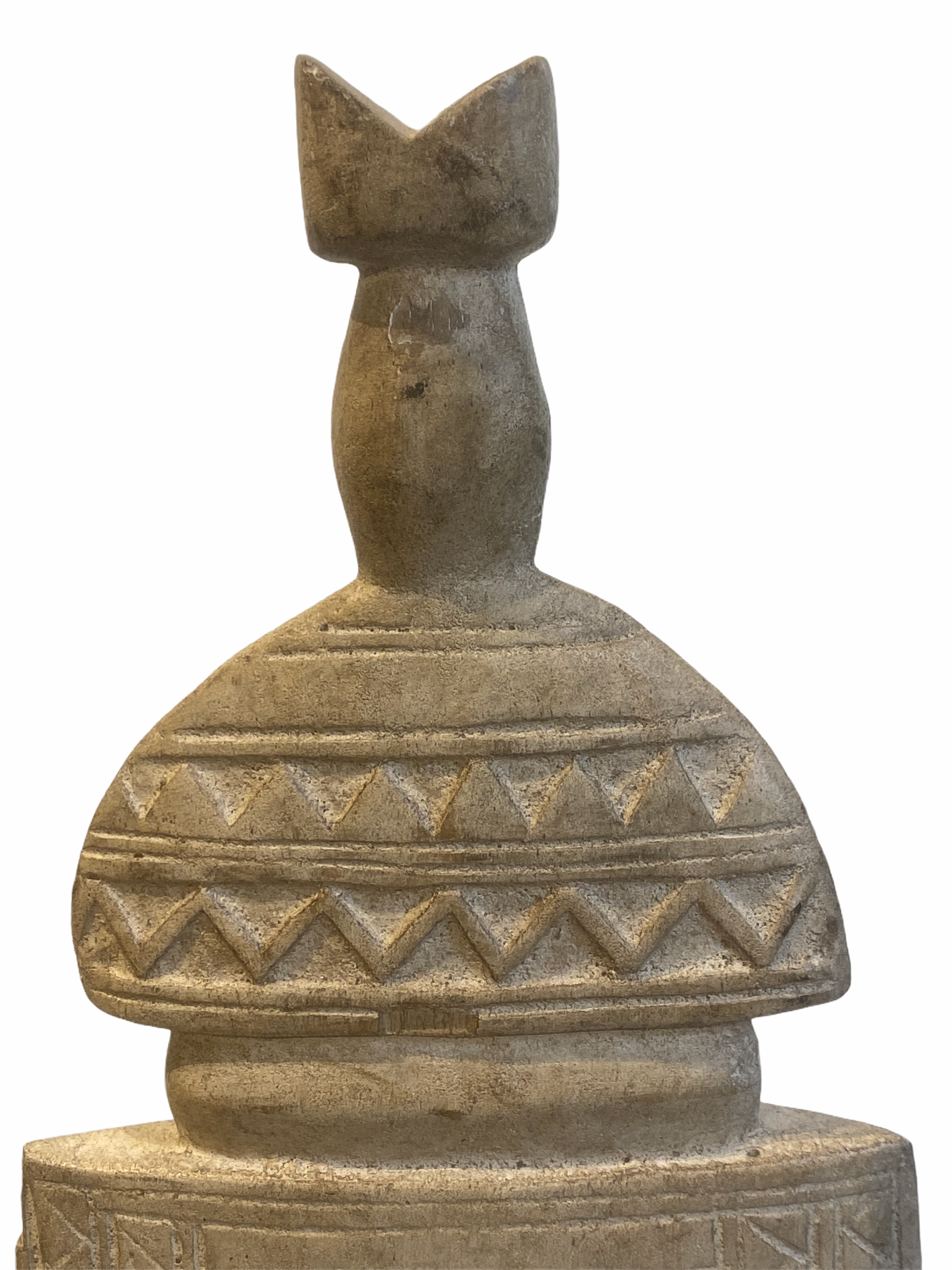 Tuareg tent peg sculpture