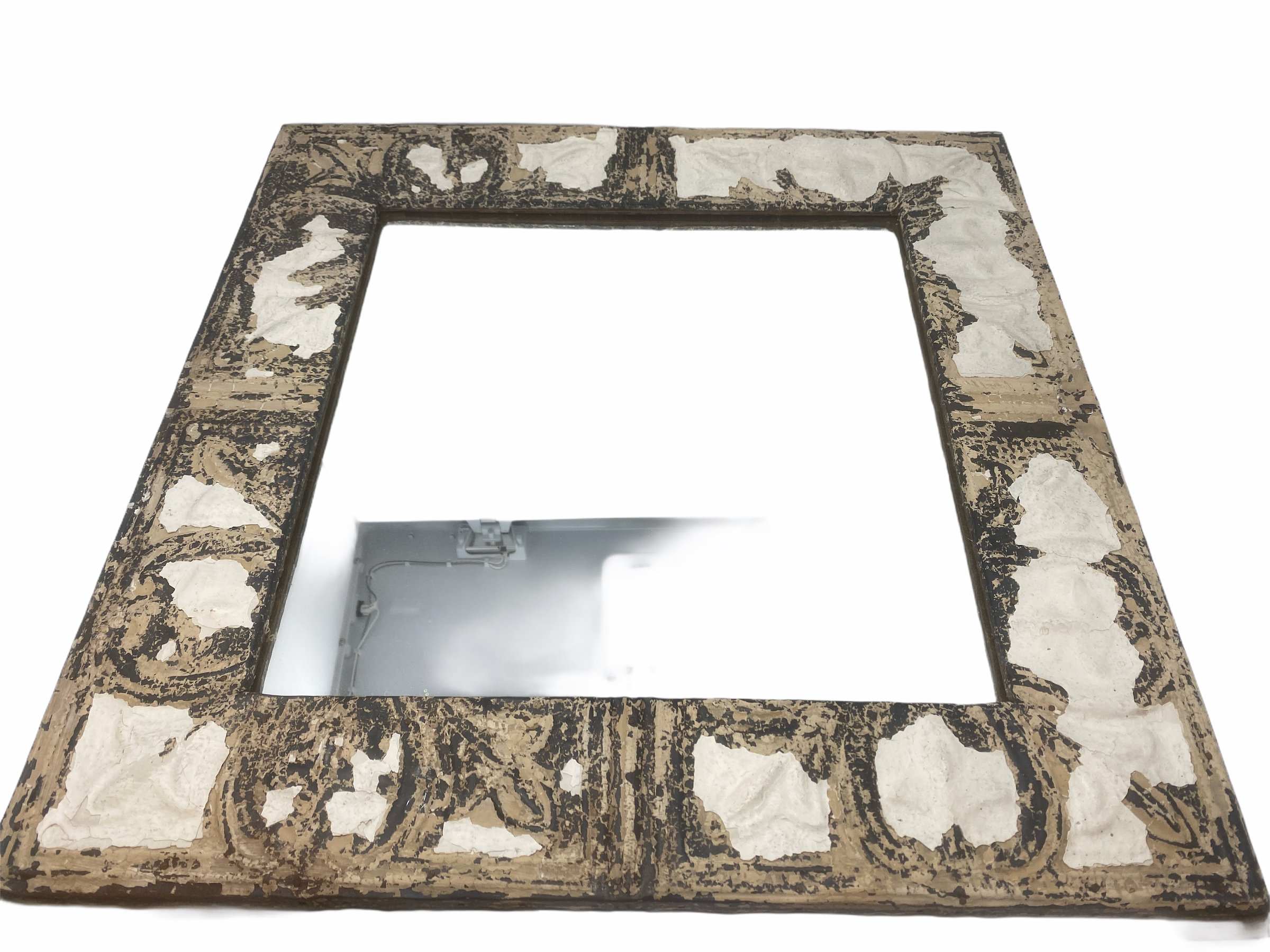 Pressed Tin Ceiling Tile Mirror