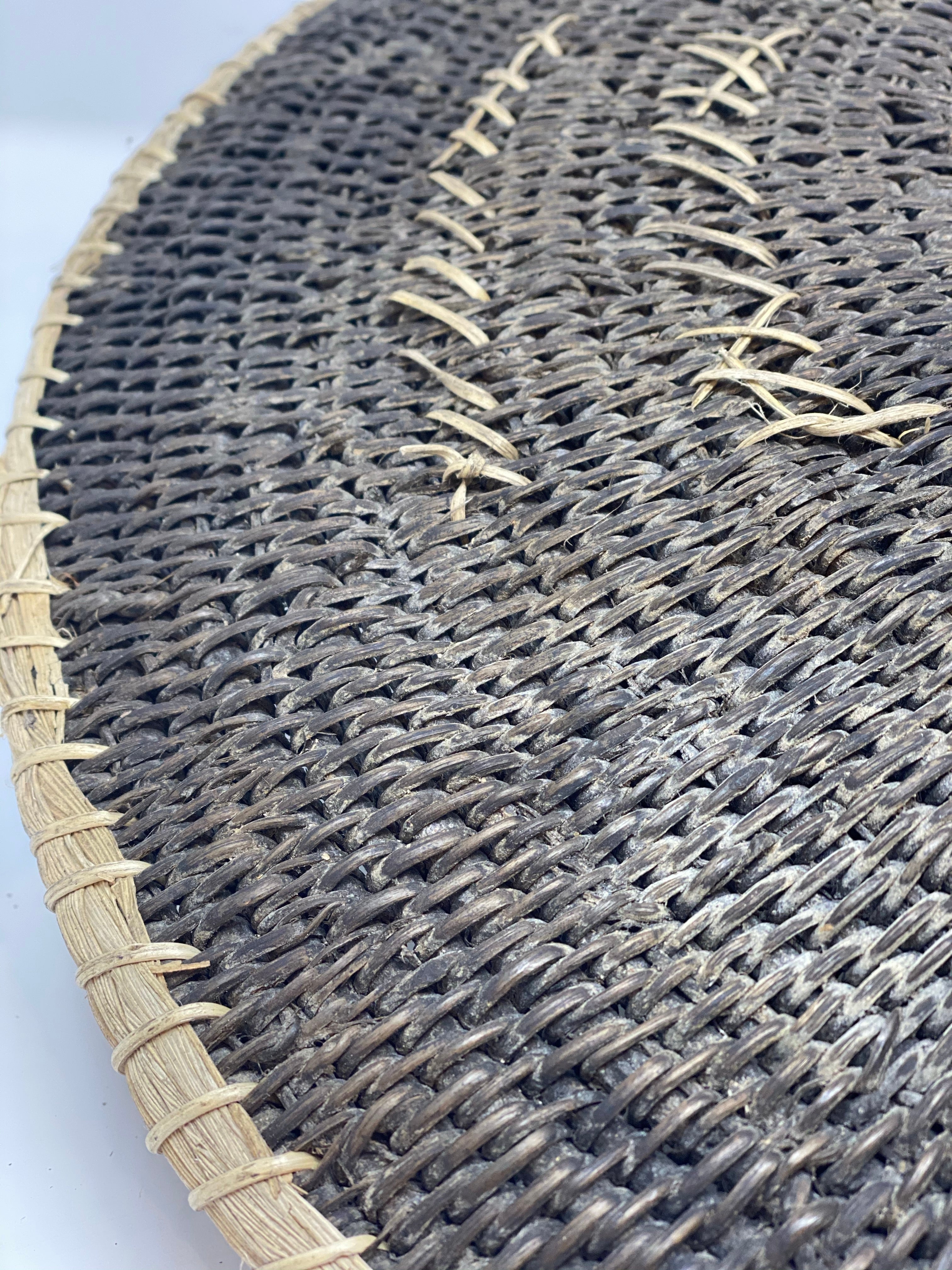Vintage Makenge Basket - Zambia