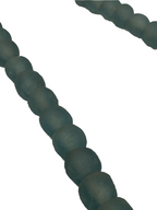 Ghana Glass Beads Necklace- blue (83.4)