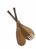 Zebra Salad Servers