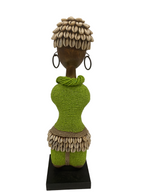 Namji Doll - Green beaded (1408)