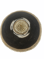 Cameroon Beaded Shield - L Black